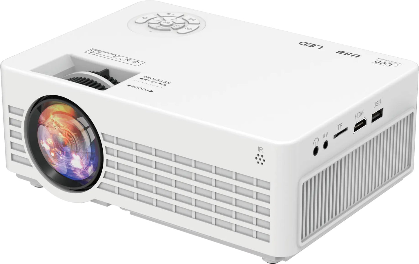 DR06Y4 Multimedia/Wireless screen mirroring/Smart/Netflix officially authorized projector Dongguan Qiding Electronic Technology Co., Ltd